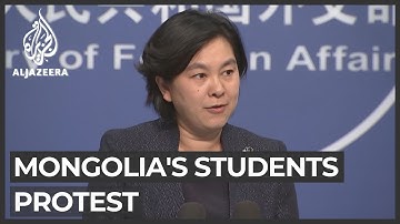 Mandarin over Mongolian: Students protest against language policy