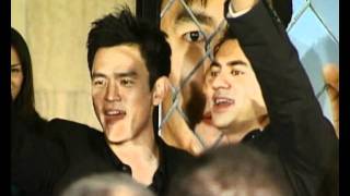 John Cho and Kal Penn at the premiere of Harold & Kumar Escape from Guantanamo Bay