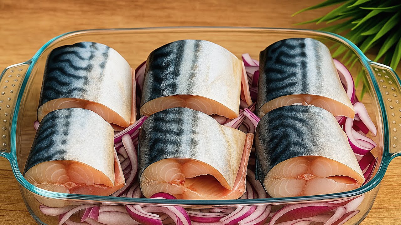 Türkisches Fischrezept, das alle überrascht hat! So kocht man köstliche Makrele im Ofen!