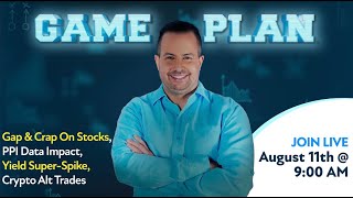Gap & Crap On Stocks, PPI Data Impact, Yield Super-Spike, Crypto Alt Trades