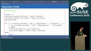 openSUSE Conference 2026 - FIDO2 Tokens in Practice