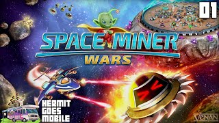 "CLASH OF ASTEROIDS!!!" Space Miner Wars iOS 1080p HD walkthrough screenshot 2