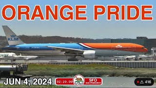SFO LIVE | KLM ORANGE PRIDE COMES TO SAN FRANCISCO