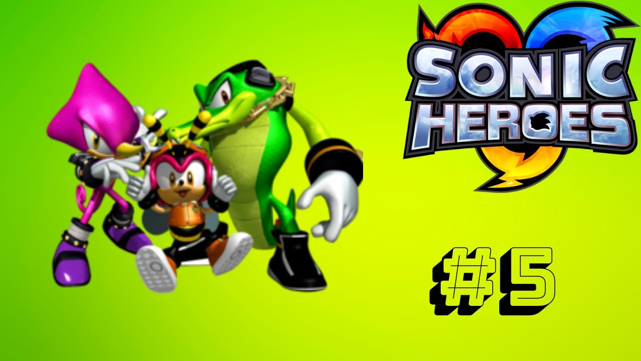 Let's play Sonic Heroes avec la Team Chaotix : Infiltration et sauvetage dans la jungle