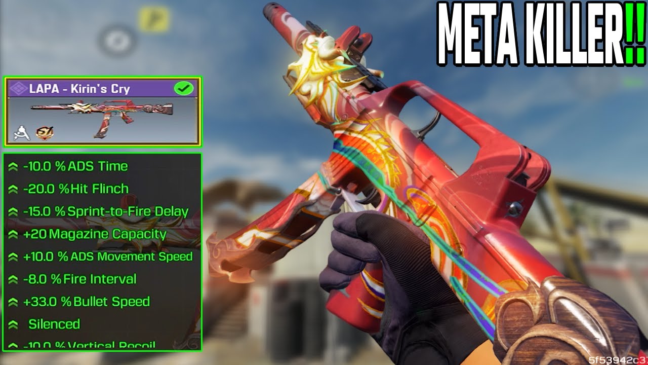 New LAPA Gunsmith is Cracked!! LAPA Loadout Taking Over Cod Mobile Season 7