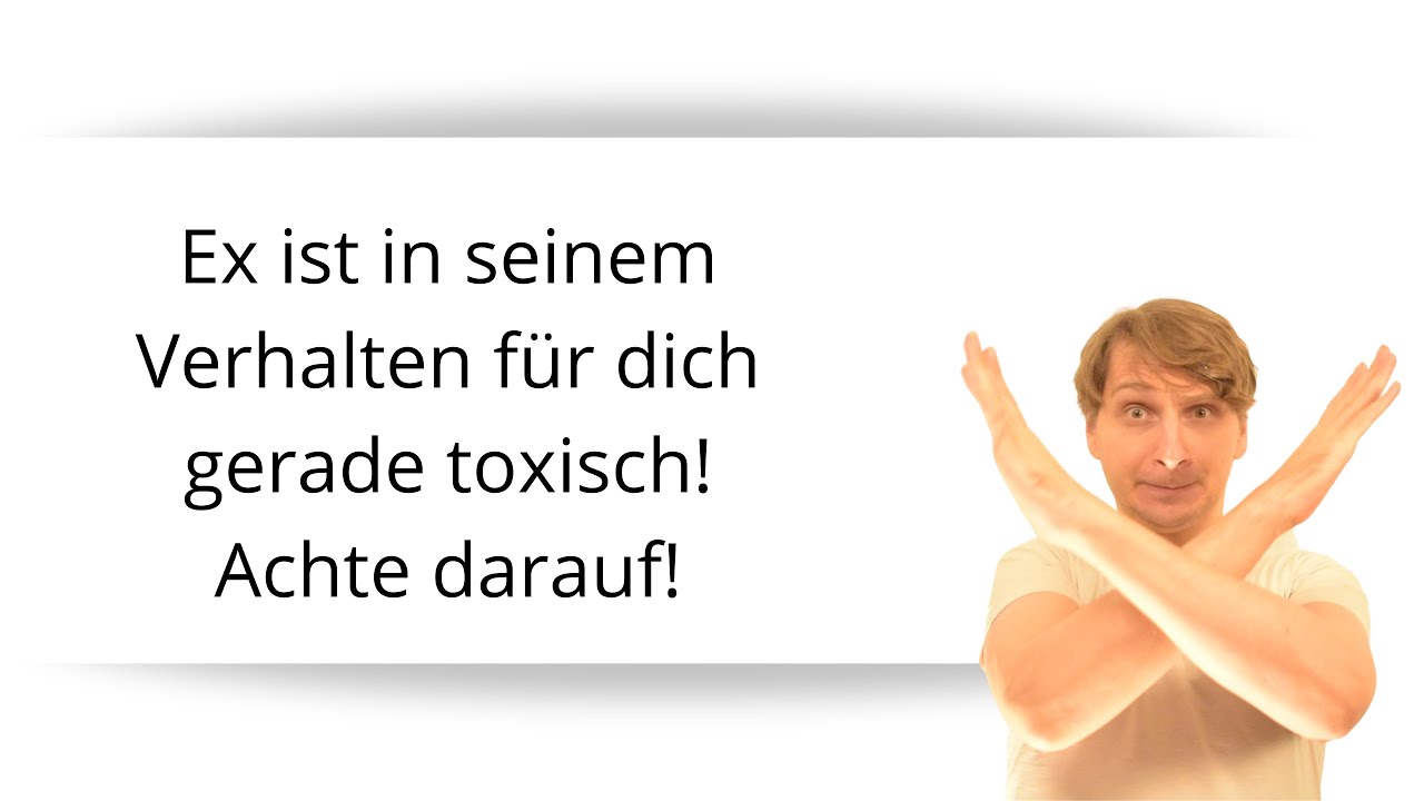 Ex war hat durch sein verletzendes Verhalten Trennung verursacht und war toxisch - Guide!