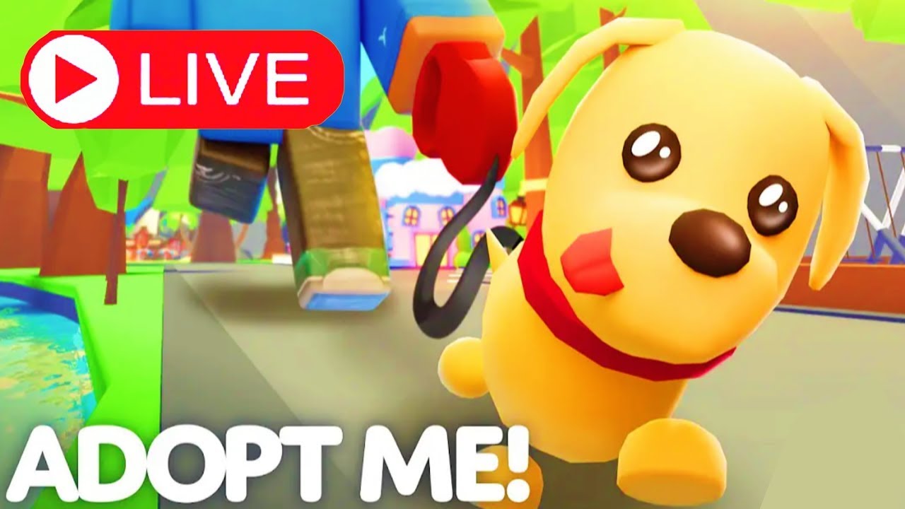 🔴LIVE🔴 Playing Adopt me! - YouTube