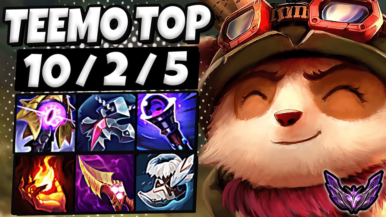 Teemo vs Sett [ TOP ] Lol Korea Master Patch 12.18 ✅