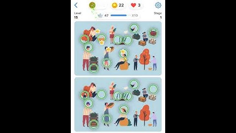 Differences - Level 15 | Gameplay Mobile games