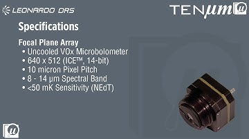 Tenum Thermal Core: Cutting-Edge Ten-Micron LWIR
