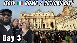 First Time In ITALY (Day 3) Rome / Vatican City