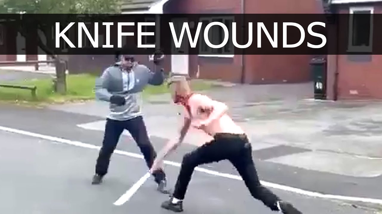 The reality of knife wounds YouTube