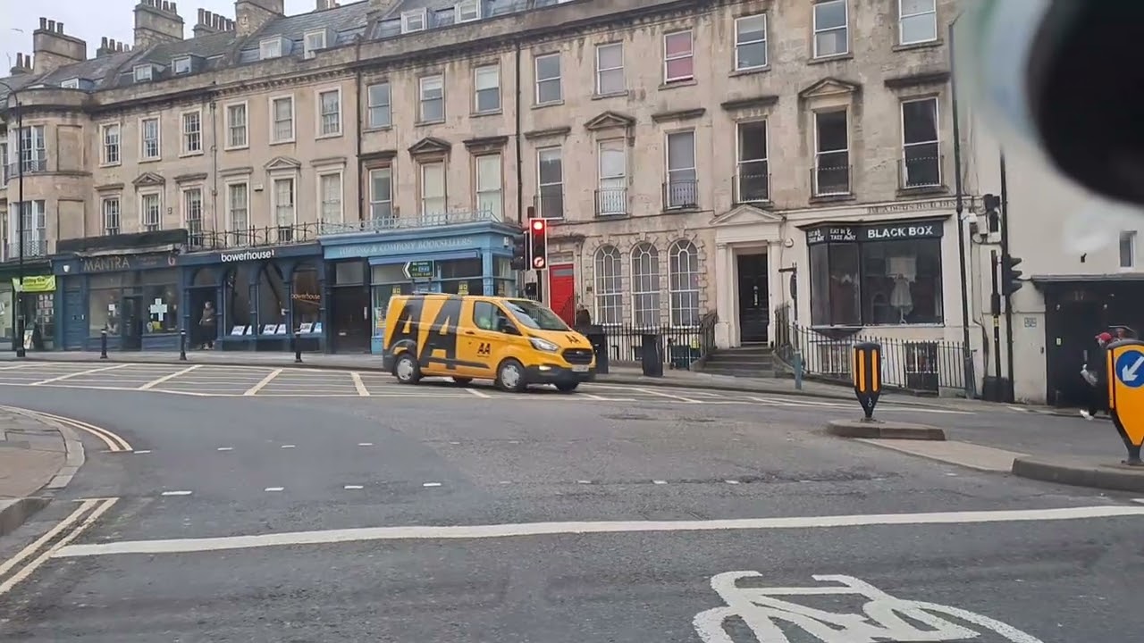 A tour of Bath City by car