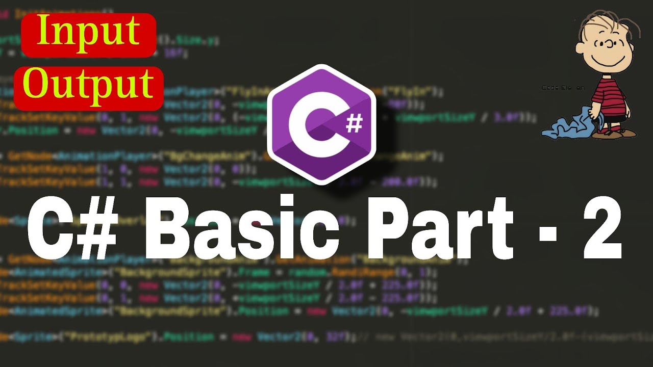 C# Basic Part - 2 (Bangla) ll Input ll Output ll AIUB ll OOP2 ll Code ...