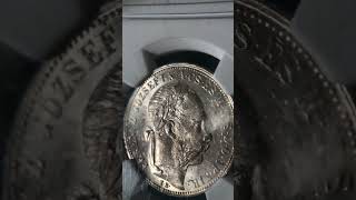 Форінт 1883 NGC MS62 #coin #коллекционированиемонет #currency #інвестиції #money