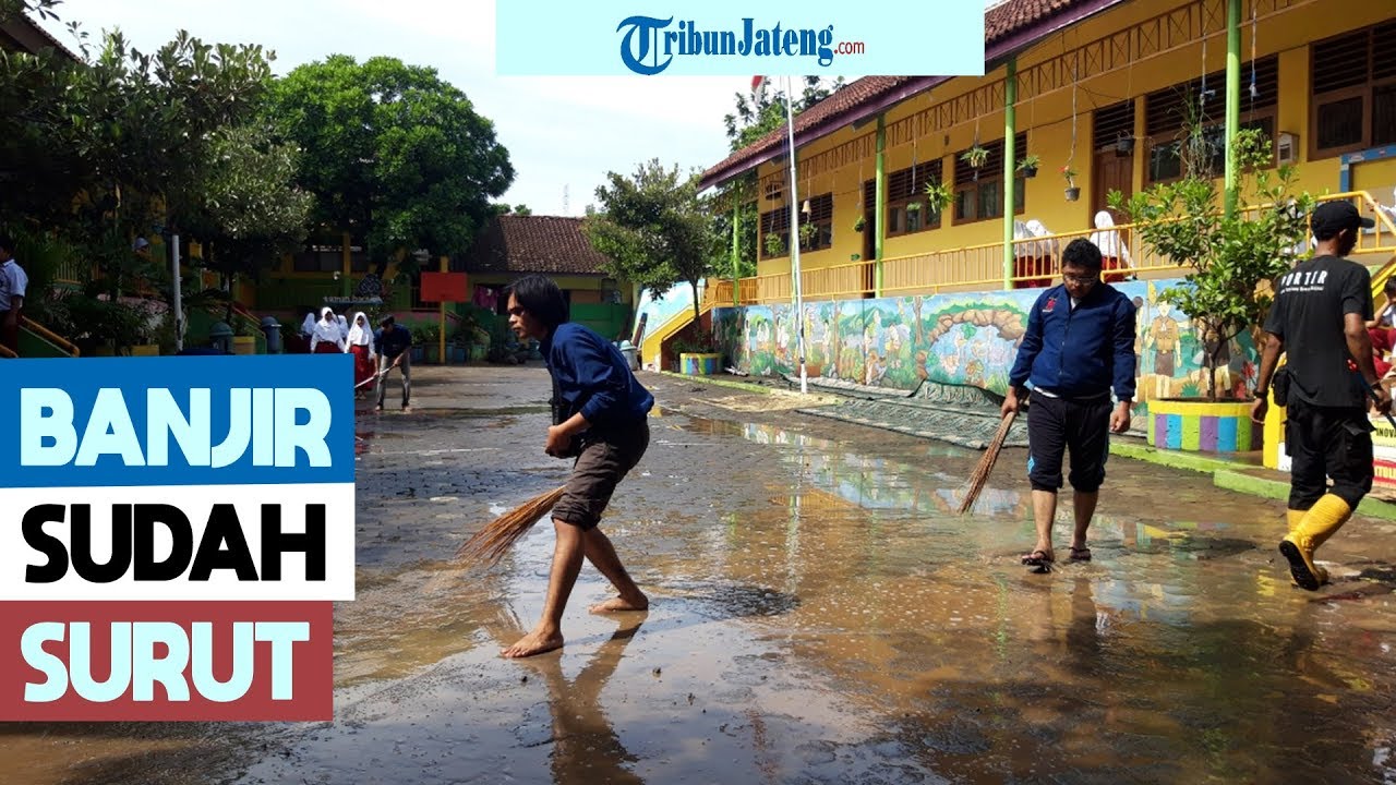 Banjir di Mangkang Semarang Sudah Surut - YouTube