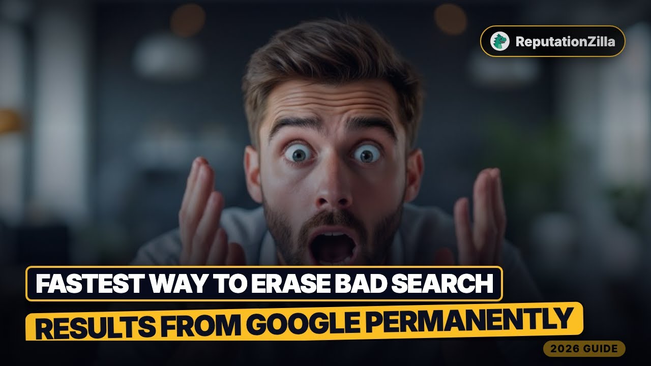 Fastest Way to Erase Bad Search Results from Google Permanently