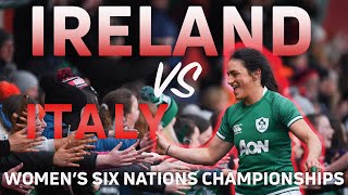 Italy vs Ireland - Women's | 2023 Women's Six Nations