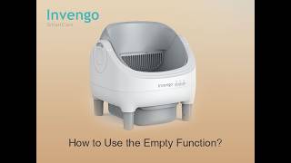 Invengo M1 Automatic Litter Box – Empty Mode Function Demo