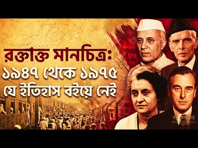 রক্তাক্ত মানচিত্র: ১৯৪৭ থেকে ১৯৭৫ | The Bloody History of Partition Explained | Boi Kotha Koy