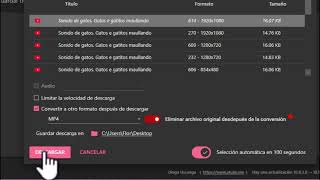 Descargar MP3 o música o video o mp4 de yt en aTube catcher, explicación