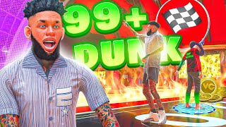 NOBODY WAS SAFE AGAINST MY 99 DRIVING DUNK BUILD IN THE COMP STAGE ON NBA 2K24! COMP STAGE GAMEPLAY!
