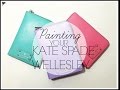 DIY | HOW TO | PAINT LEATHER | KATE SPADE WELLESLEY | PLANNER