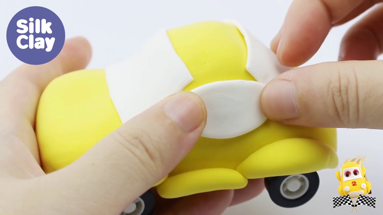 Modeler des voitures en pâte Silk Clay - YouTube