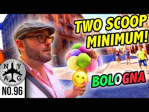 Video: Kedai Gelato Terbaik Di Bologna, Itali