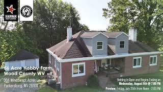 56 +/- Acre Hobby Farm, Wood County WV