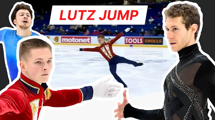 Mikhail Kolyada VS Jason Browns Lutz Edge Jump Ana...