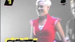 P!nk Raises Her Glass Video MTV (Behind The Scenes RYG)