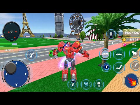 Transforming <strong>Robot</strong> <strong>Game</strong> with Flying Bat <strong>Robot</strong> in Lion <strong>Robot</strong> Car Games 2021