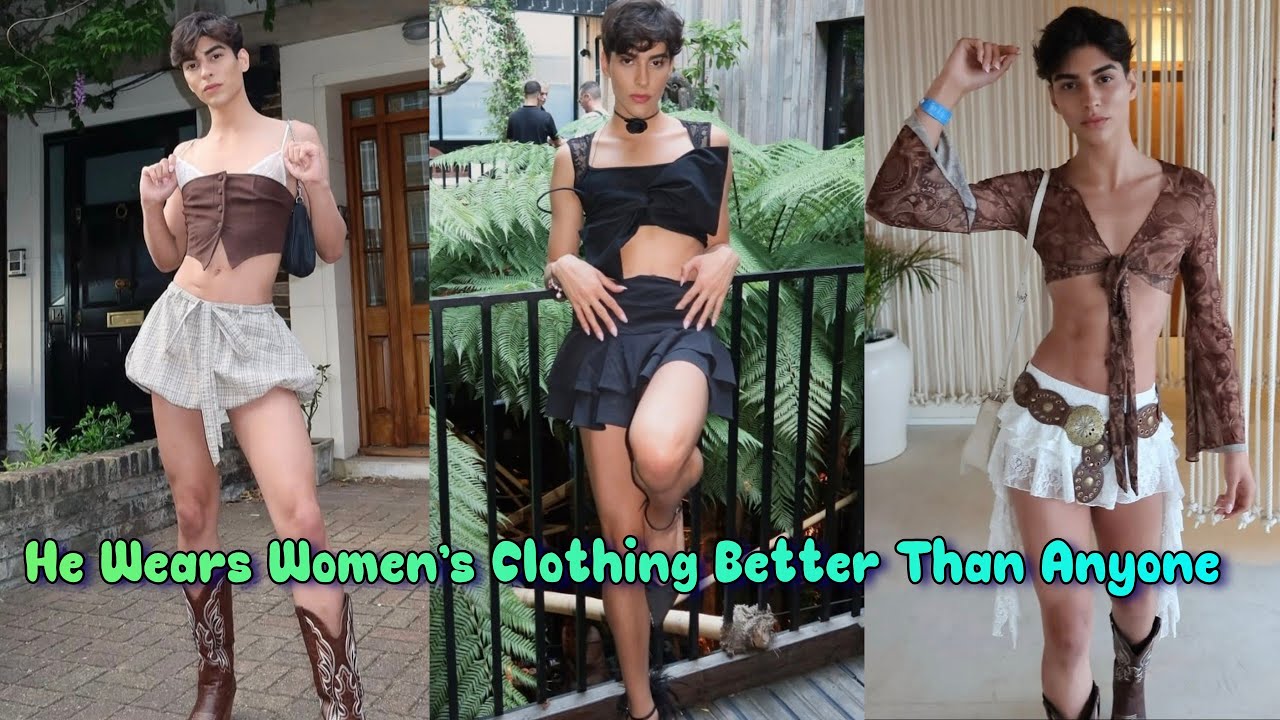 Мальчик, который чувствует себя красивым в женственной одежде | Гендерфлюид | Небинарный | Кроссд...