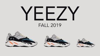 yeezy line up 2019