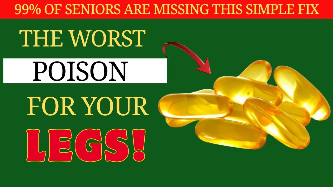 SENIOR, The 2 WORST Vitamins That WEAKEN Your Legs After 60 | Nutrition Seniors