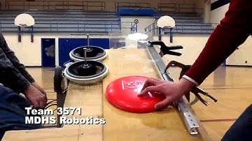 FIRST Robotics Team # 3571 Proto Frisbee Launcher