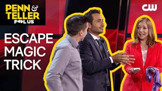 Magician Performs Card Escape Magic Trick | Penn & Teller: Fool Us | The CW