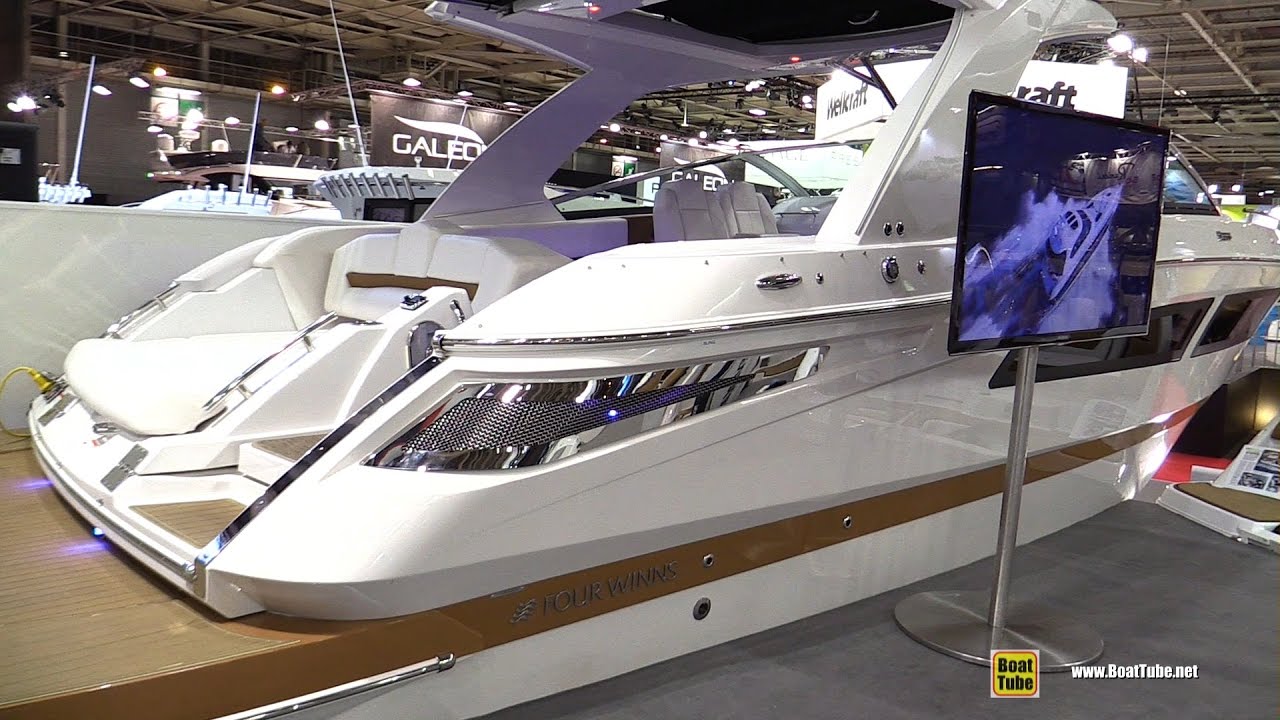2017 Four Winns Horizon 350 Motor Yacht - Walkaround - 2016 Salon Nautique Paris