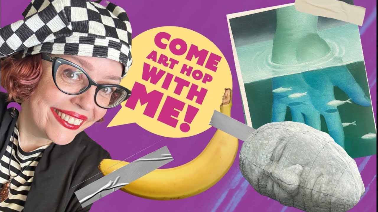 Art Hop with Angie Mason to the ArtYard in Frenchtown, New Jersey