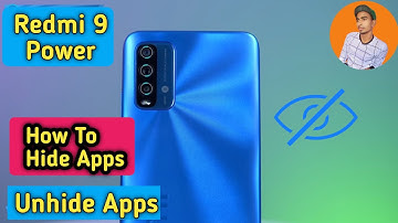 How to hide Apps in Redmi 9 Power - Redmi 9 Power Hide Apps - How to use hide Apps in Redmi 9 Power