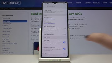How to Activate Image Stabilization in Samsung Galaxy A02s?