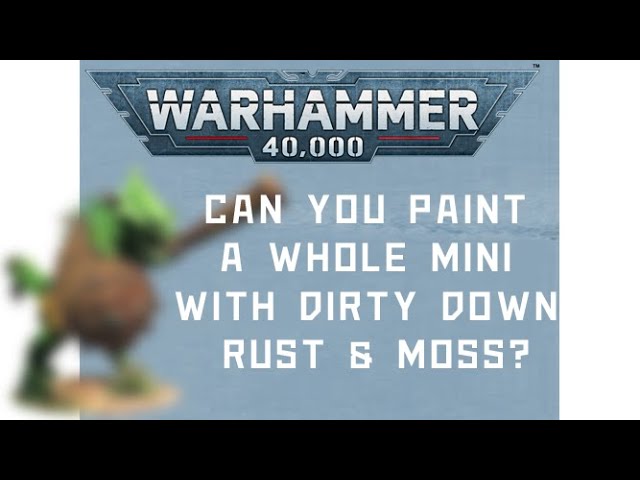 Paint your Minis! The easy way to do dirty metal! : r/Warhammer40k