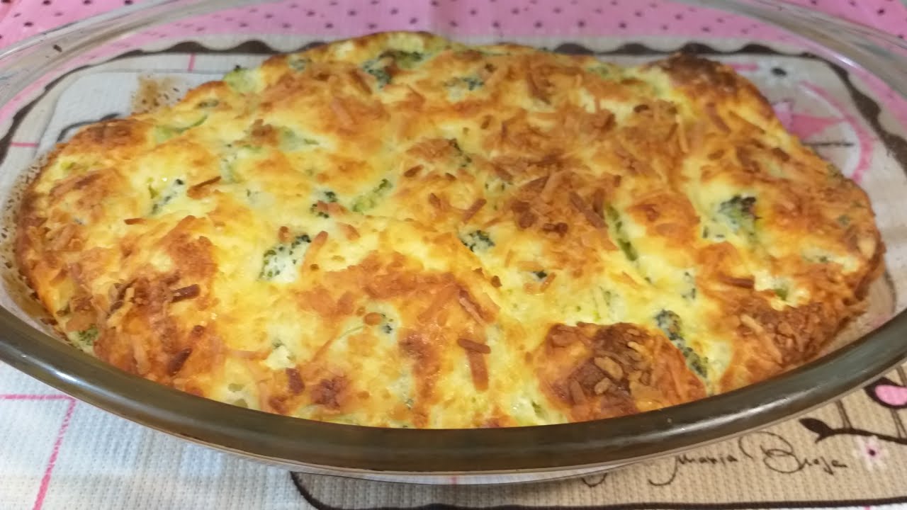 SUFLÊ DE BRÓCOLIS RÁPIDO FÁCIL UMA DELÍCIA #canallardocelardazeli