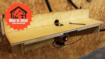 Router Table Build, Simple, Strong, Accurate. Easy to Make, Cheap to Build.