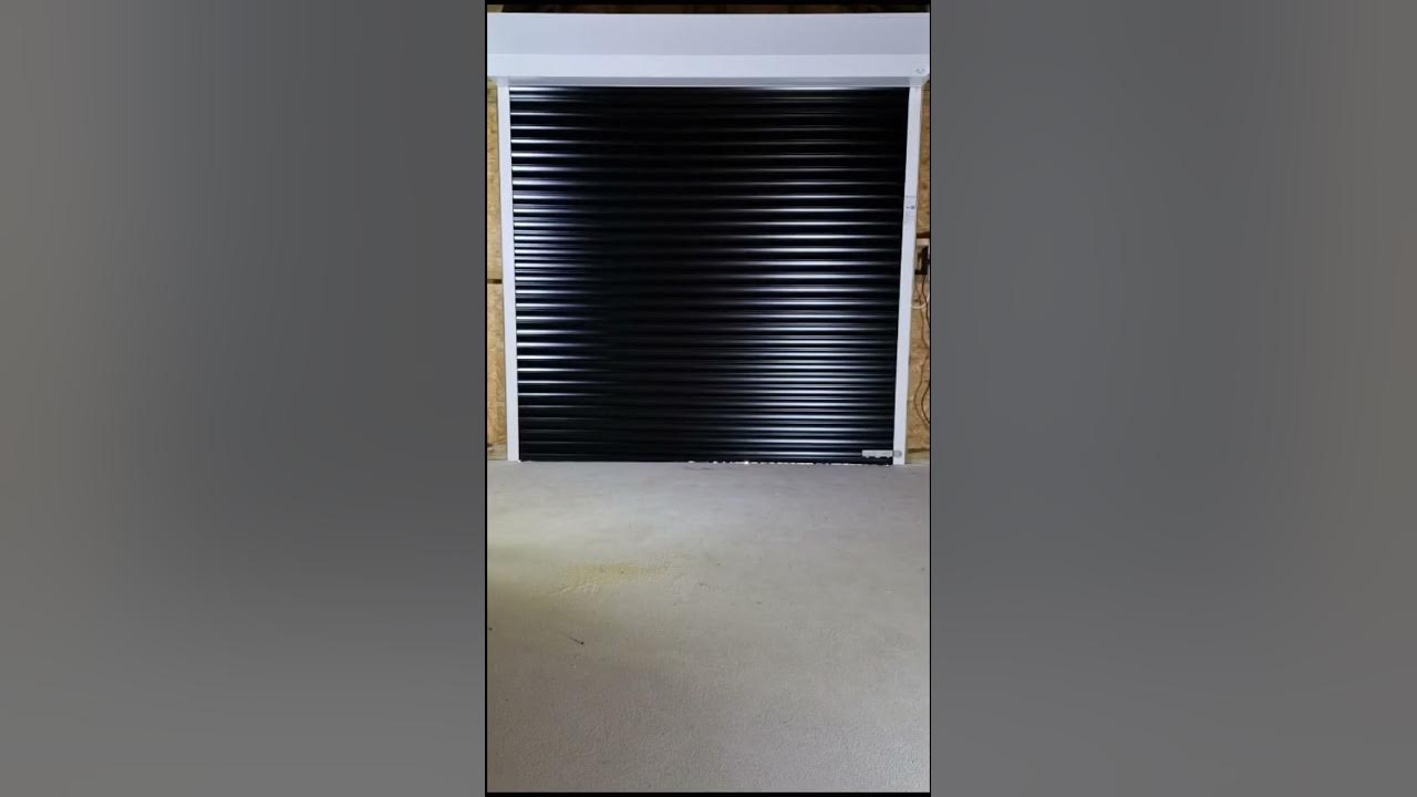 How to fit Aluroll Roller door YouTube