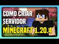 Como Criar Servidor de Minecraft 1.20.4 Vanilla na Hospedagem de Minecraft RazeHost
