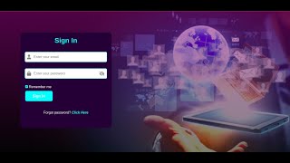 LOGIN FORM DESIGN USING HTML AND CSS PLUS CODES