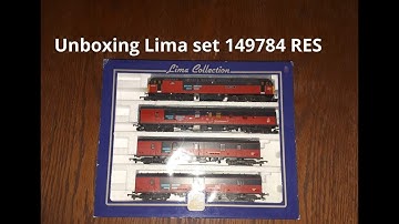 Unboxing of Lima Class 47 RES livery set 149784 for my OO gauge model railway layout Mangley Town