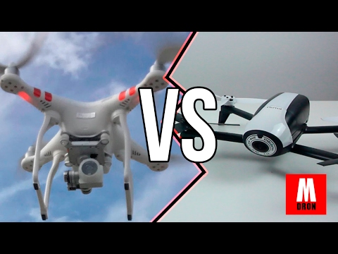 DJI PHANTOM 3 STANDARD VS PARROT BEBOP DRONE 2